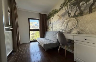 Alquiler de un moderno apartamento de 3 habitaciones, 52 m², distrito Mokotów, Varsovia, Polonia